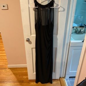 Black Halter Maxi Dress
